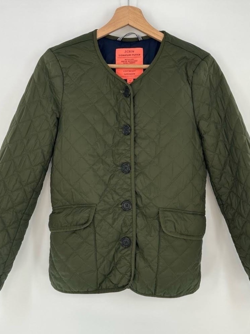 J. Crew Quilted lightweight lady jacket | Size 8 | Excellent pre-owned condition